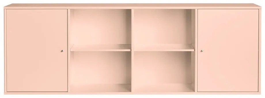 Svetloružová závesná komoda 176x61x42 cm Mistral – Hammel Furniture