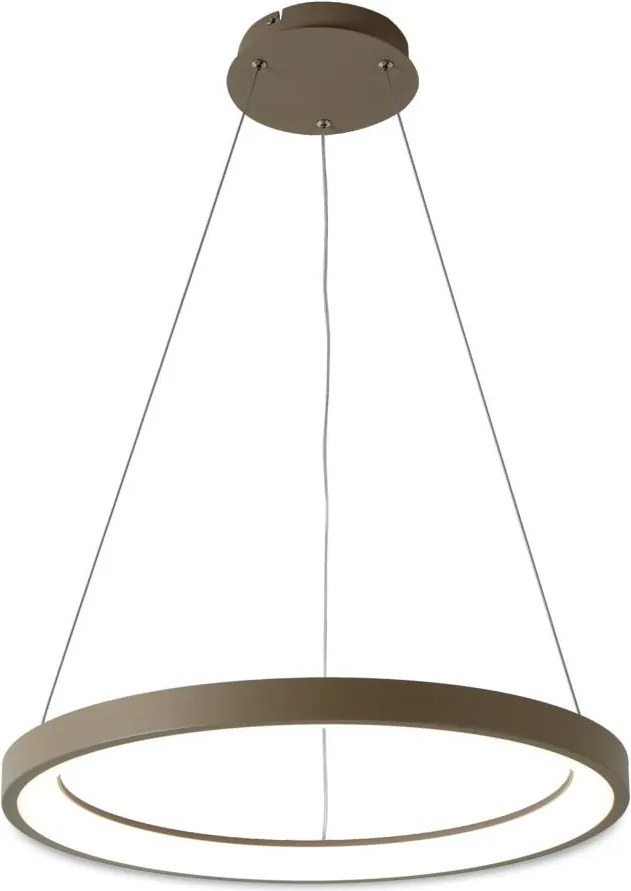 BRILAGI - LED stmievateľný luster na lankách FALCON SLIM LED/42W/230V pr. 50 cm béžová + DO