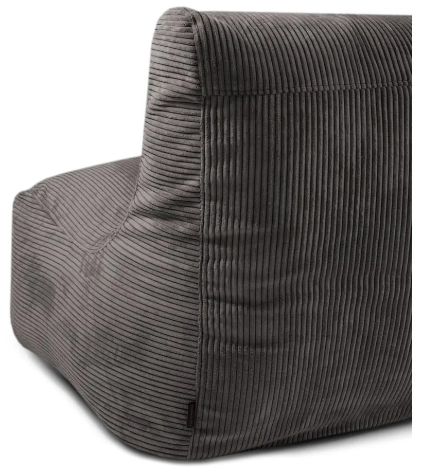 Modrý menčestrový sedací vak Sofa Seat Lounge – SLOWDOWN