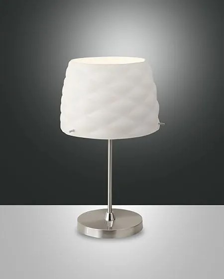 Stolové svietidlo FABAS SOFT TABLE LAMP SATINED NICKEL 3322-30-178