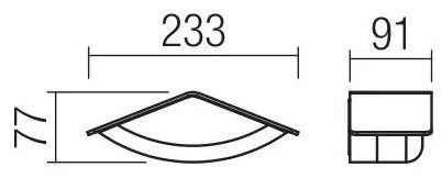 Redo 90002 - LED Vonkajšie nástenné svietidlo CHALET 1xLED/8W/230V IP54