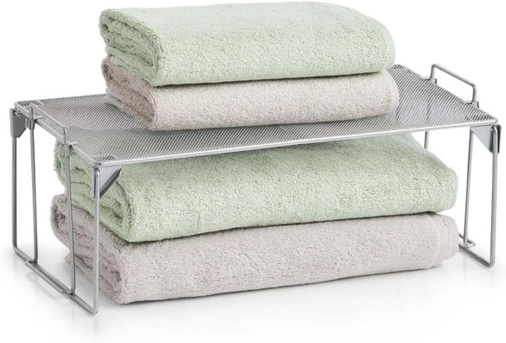 Zeller Present Prídavná polica, skladacia, stohovateľná, MESH, 45x25x16 cm