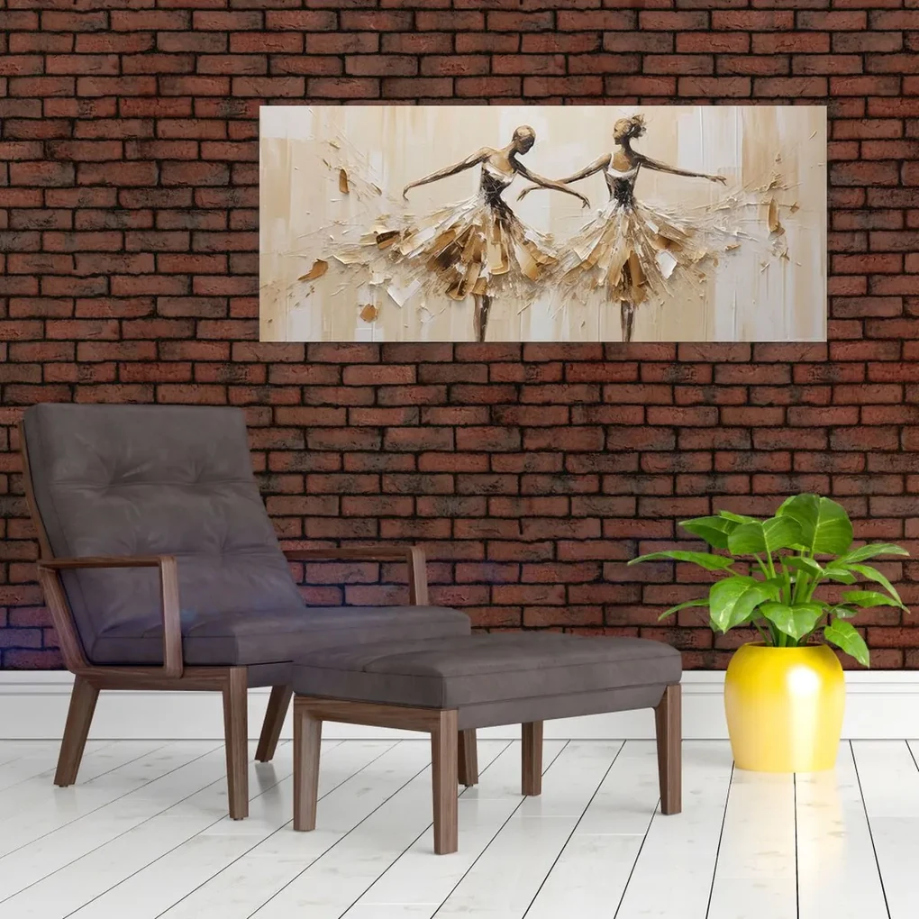 Obraz - Baletky (120x50 cm)