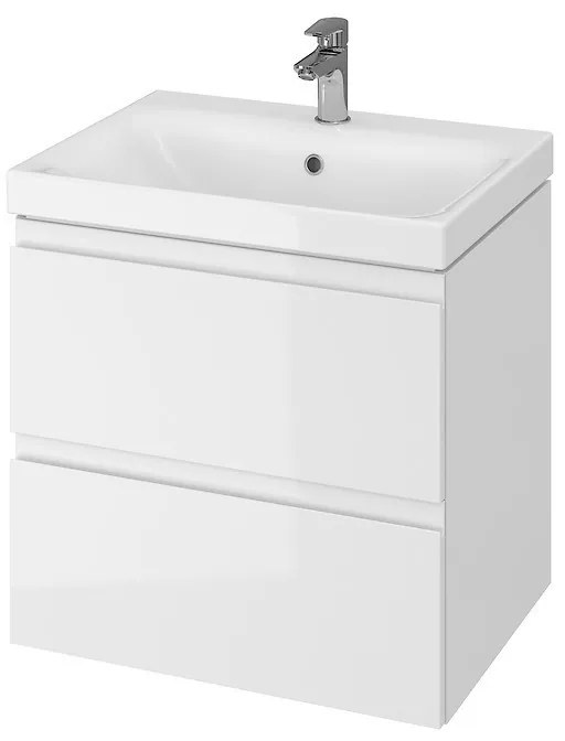 Umyvadlová skříňka s umyvadlem CERSANIT MODUO 60 (S801-223-DSM) bílá