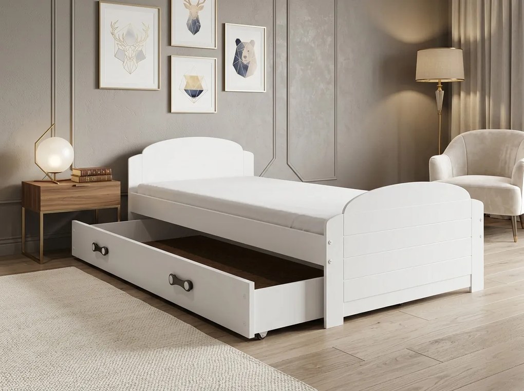 Posteľ LILI 200x90 biela