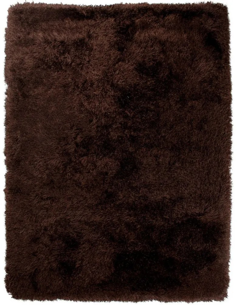 Luxusný kusový koberec viskoza Estel tmavo hnedý, Velikosti 120x170cm