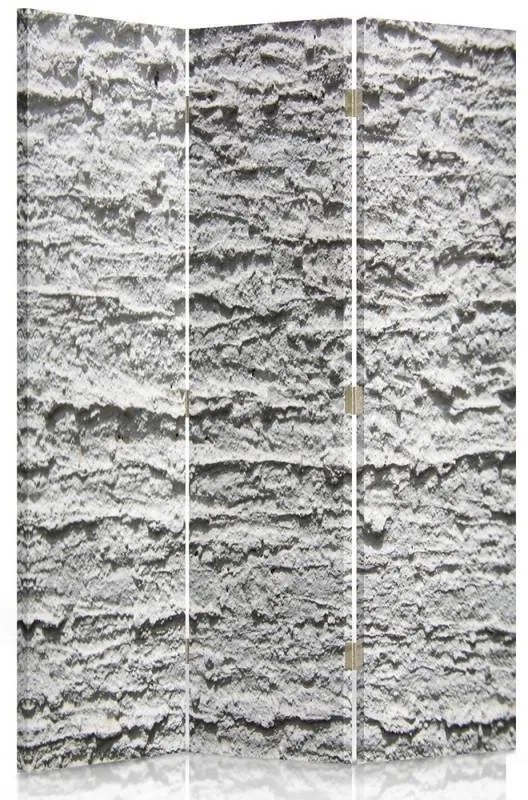 Gario Paraván Sivá omietka Rozmery: 110 x 170 cm, Prevedenie: Otočný paraván 360°