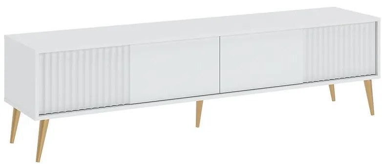 TV stolík 2K Barcelona biela