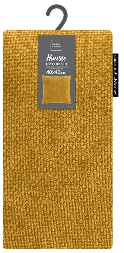 Obliečka na vankúš zo ženilky 40x40 cm Leo – douceur d'intérieur