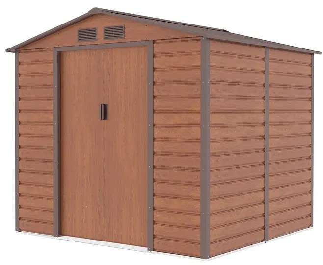 Záhradný domček G21 GAH 407 - 213 x 191 cm, hnedý 63900525