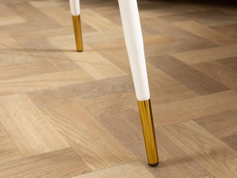 Paris konferenčný stolík biely Ø60 cm