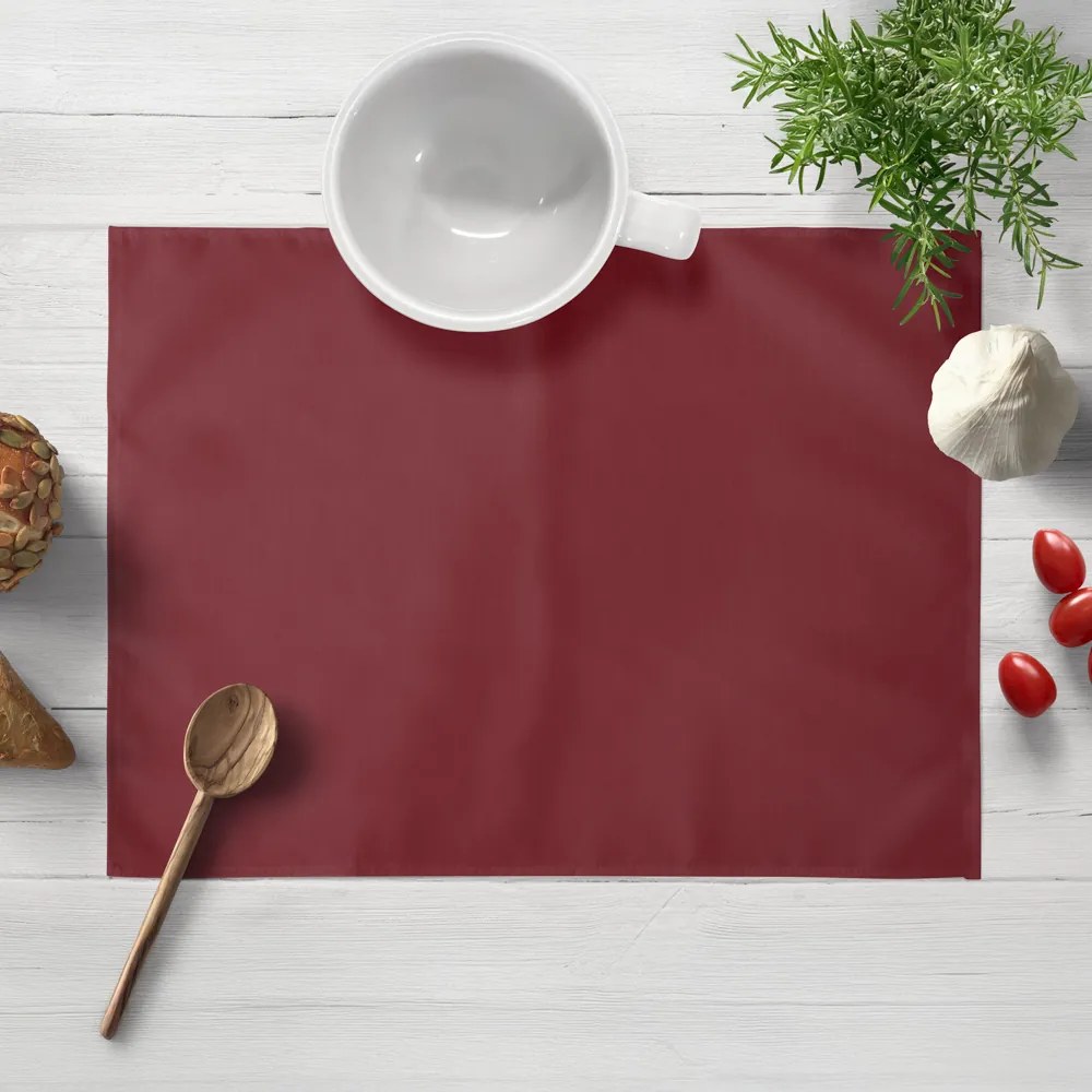 Biante Dekoračné prestieranie na stôl Rongo RG-097 Bordó 35x45 cm
