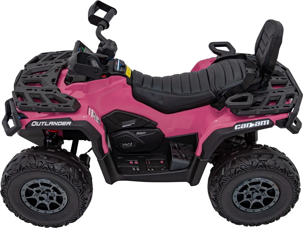 Ramiz Štvorkolka Can Am Outlander ATV ružová