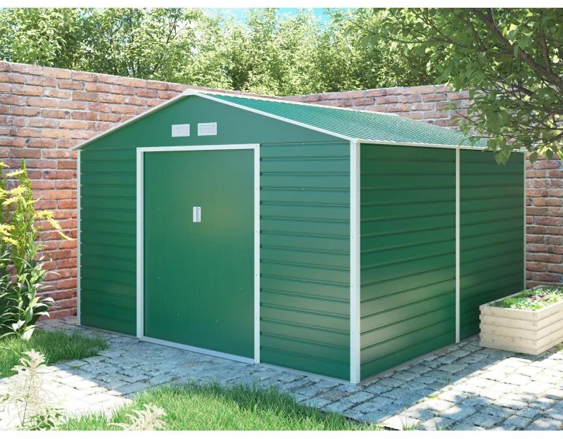 G21 Záhradný domček G21 GAH 1085 - 340 x 319 cm, zelený