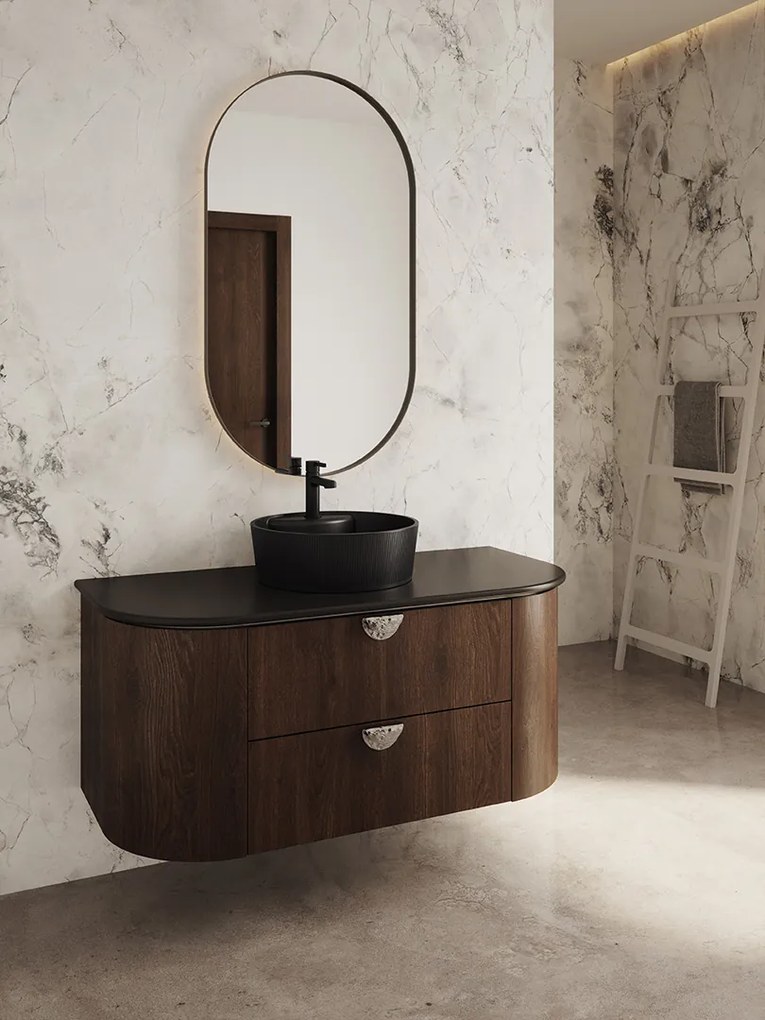 Laveo Alita, umývadlová batéria h-150, čierna matná, LAV-BVA_722D