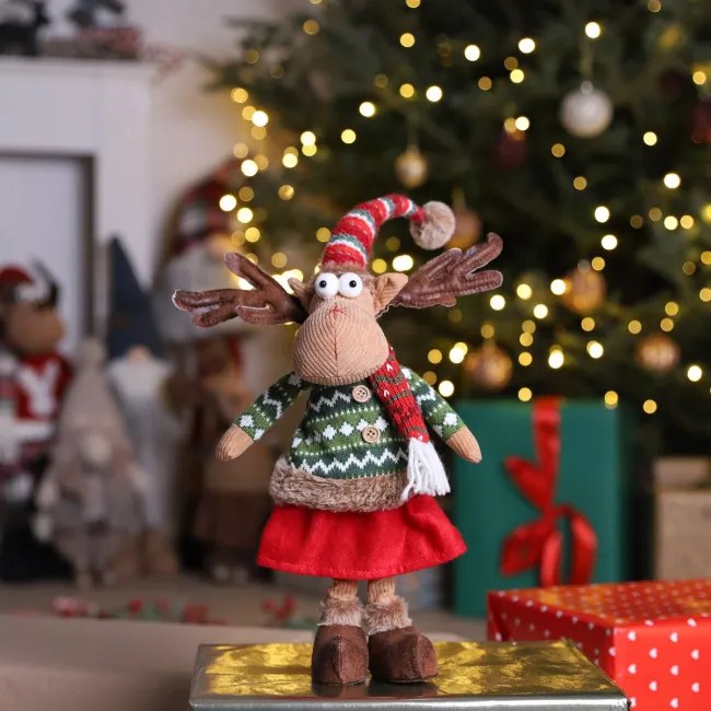 Vianočná dekorácia ANTTI sobí trpaslík 800974