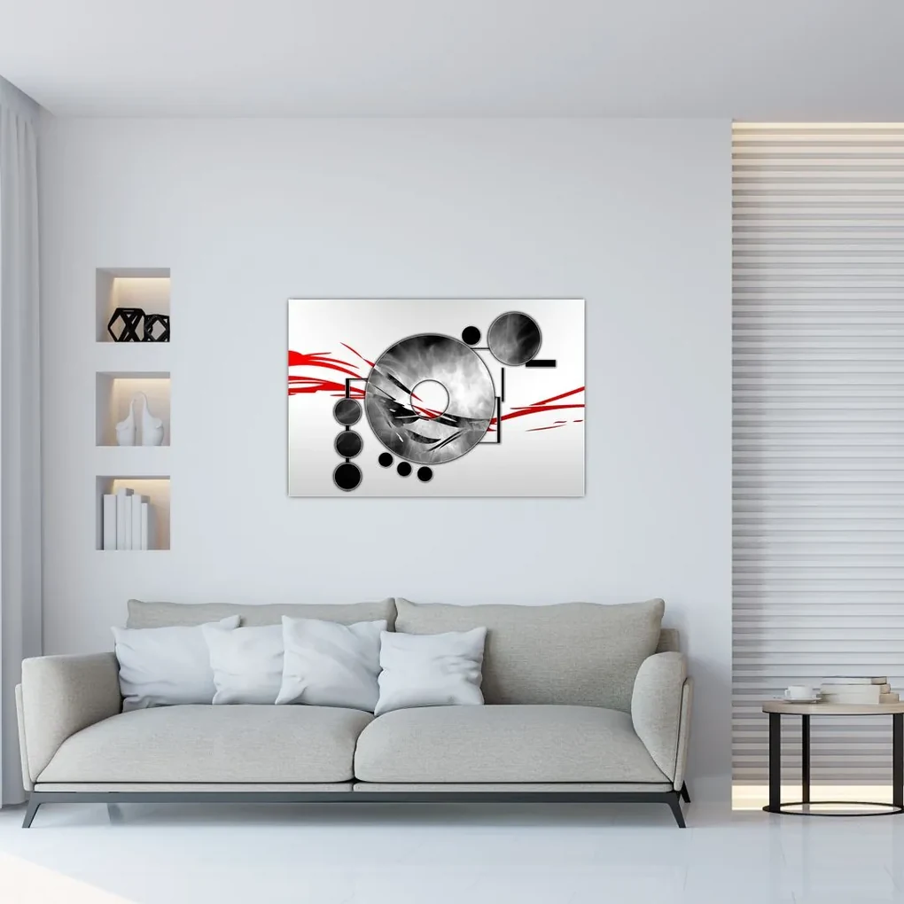 Abstraktný obraz (90x60 cm)