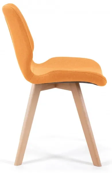Set štyroch jedálenských stoličiek SJ.0159 oranžové