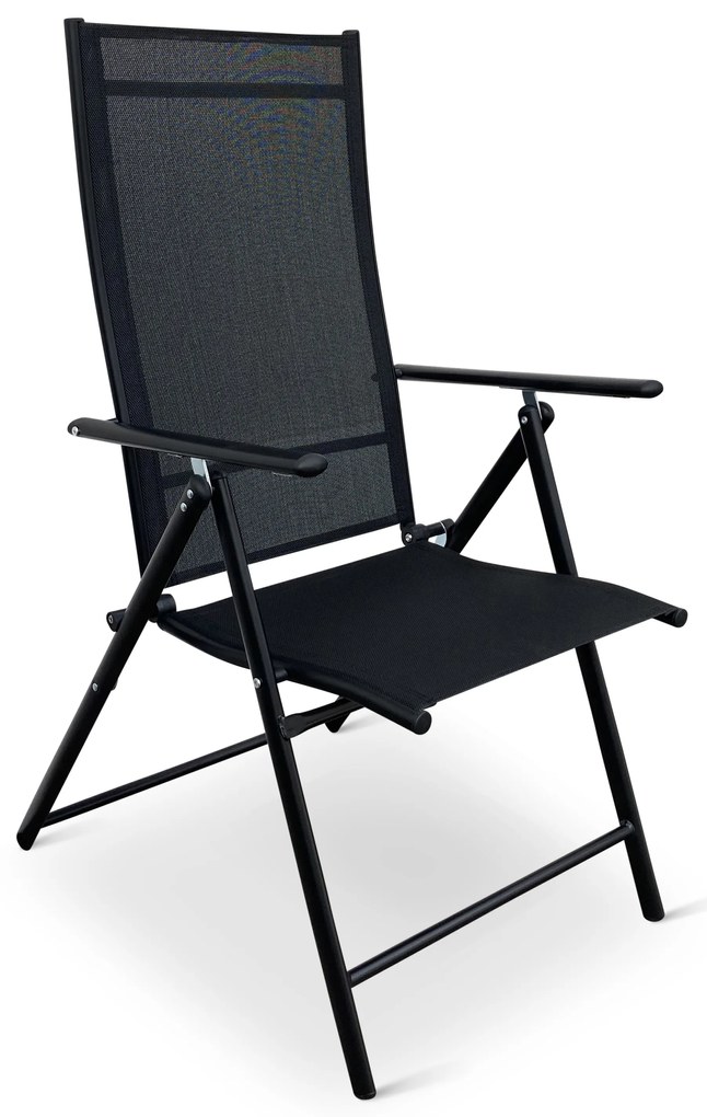 Záhradný jedálenský set Viking XL 190cm + 6x kovová stolička Pia