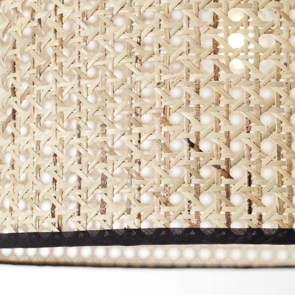 Brilliant - Stojacia lampa WILEY 1xE27/60W/230V čierna/béžová