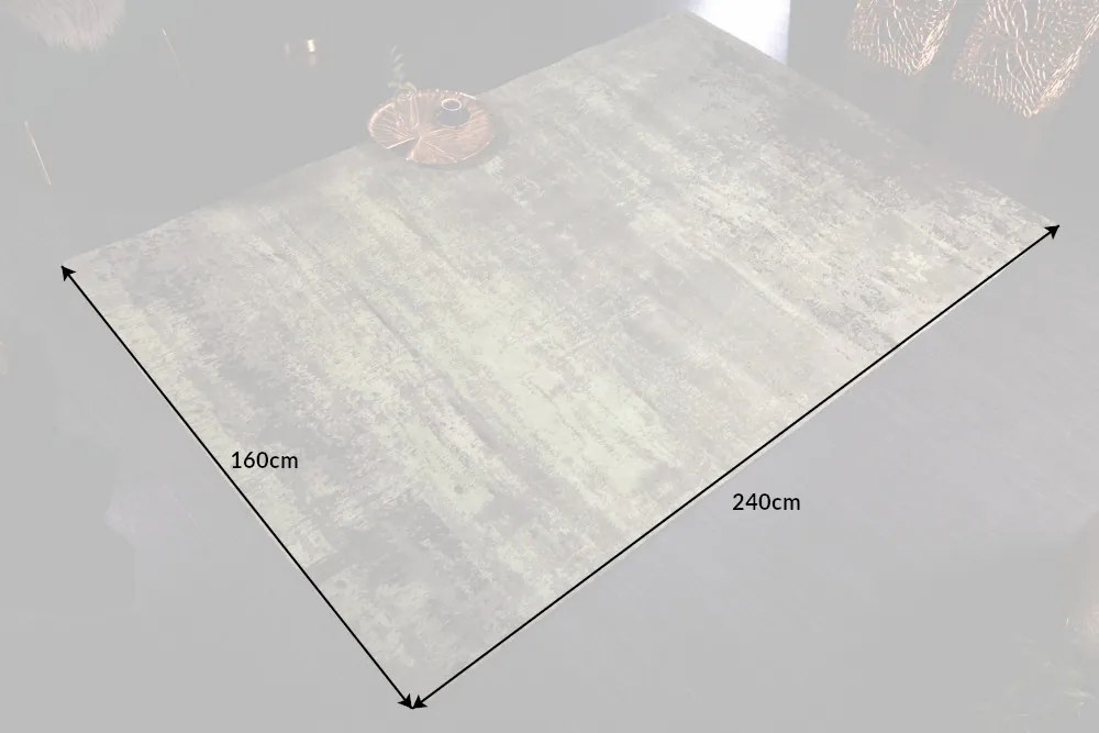 Koberec Modern Art 240x160cm zelená béžová