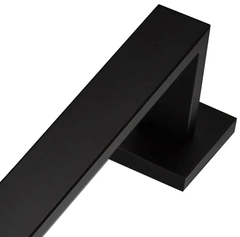 Rea Erlo 02, 2-radový vešiak na uteráky 60cm 332919, čierna matná, REA-06908