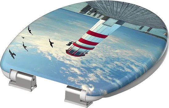 Eisl Sanitär WC sedadlo Duroplast Soft Close Lighthouse 82149