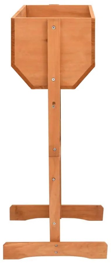 Záhradný drevený box na kvety