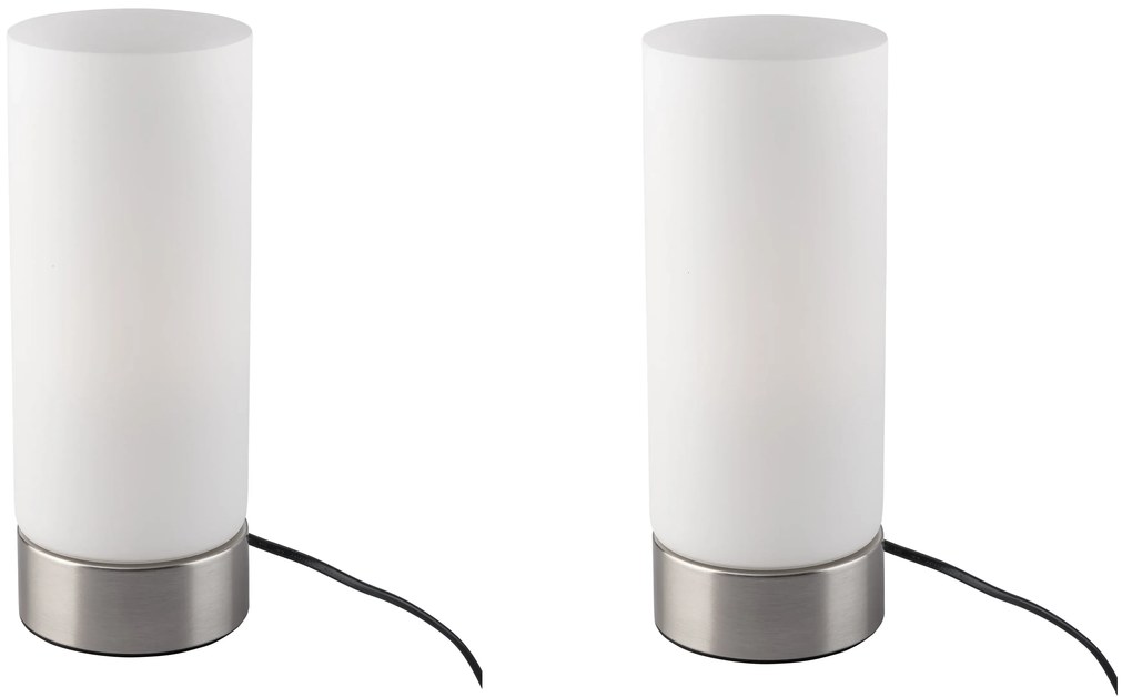 Livarno home Stolná LED lampa s dotykovou funkciou (valcový tvar), 2 kusy (800011131)