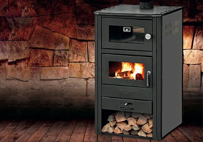 Krbové kachle Blist BRM – 14 kW s rúrou na pečenie