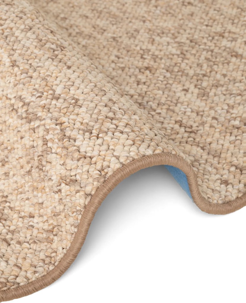 BT Carpet, Kusový koberec Wolly 102842 kruh, 133x133 (priemer) kruh, béžová, obývacia izba