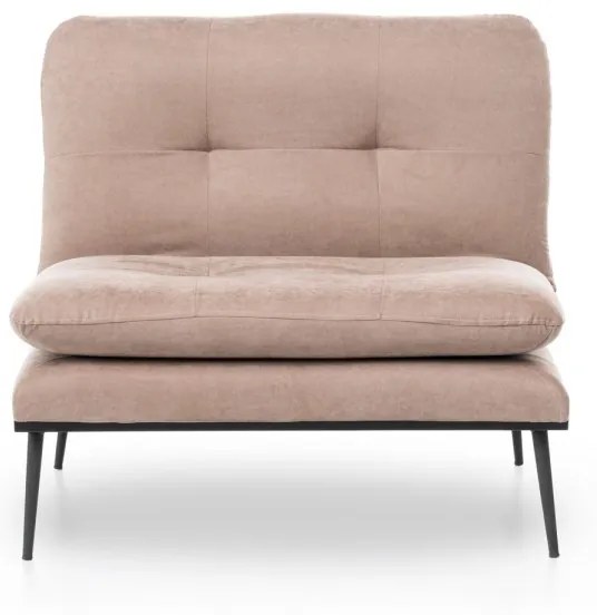 Rozkladacie kreslo Martin ružové