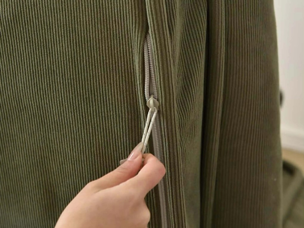 Relaxačné polohovacie kreslo LAZY SOFA, zelené