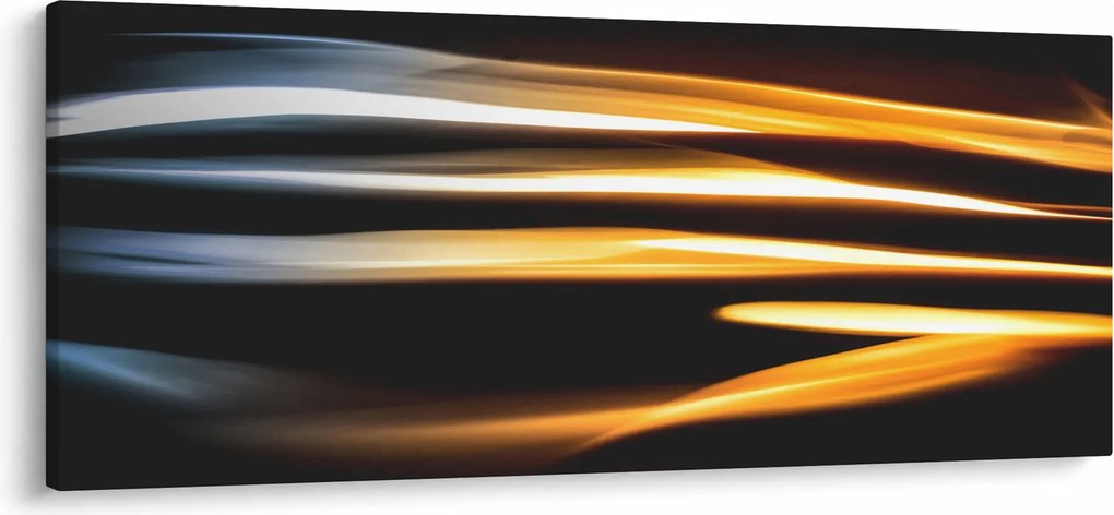 Čierny obraz (120x50 cm)