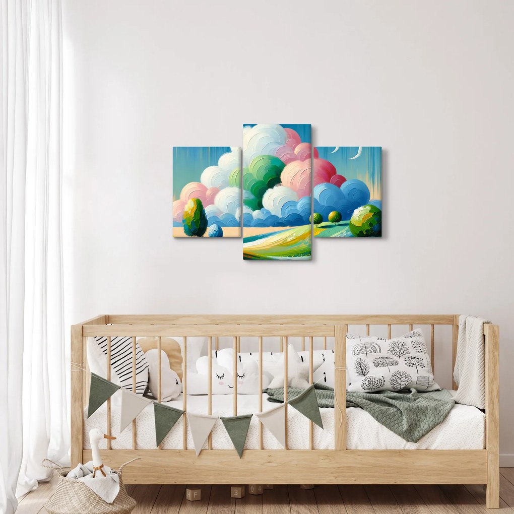 Obraz - Krajinka s mrakom (90x60 cm)