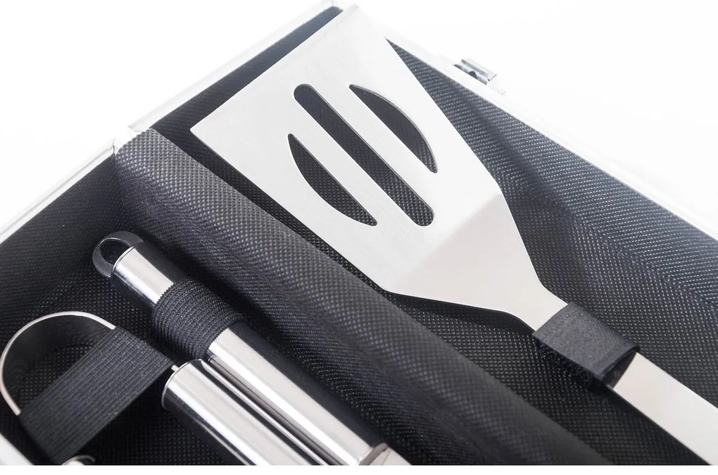 Grilovacie náradie G21 sada 3 ks, hliníkový kufor 635391