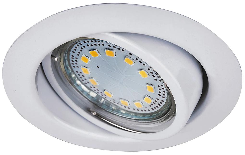 RABALUX Sada LED zapustených flexibilných svetel LITE, 240 lm, 3000 K, biela, okrúhle