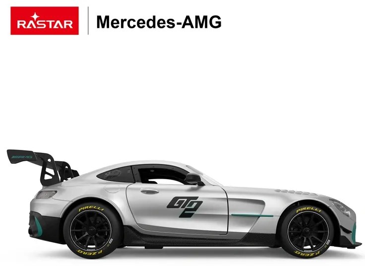 Diaľkovo ovládané auto Mercedes AMG GT2 R/C, mierka 1:14, Rastar