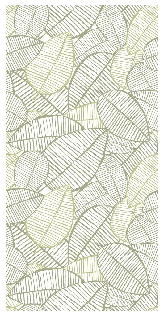 Tapeta - Zelené lístočky II.