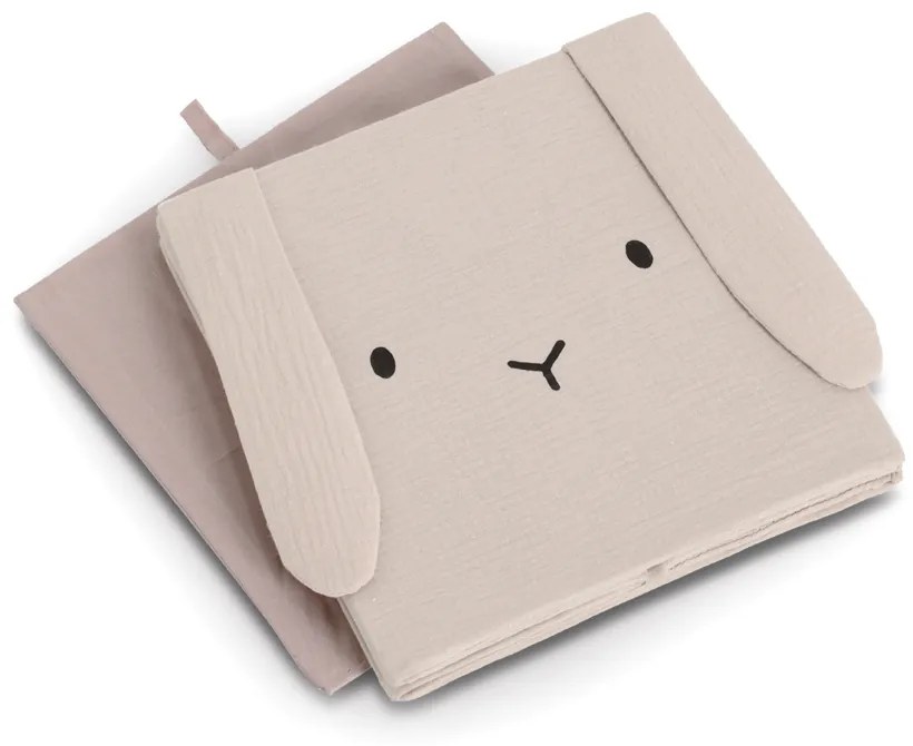 Zeller Present Úložné boxy na hračky, štvorcový tvar MUŠELÍN, béžová, 28x28x28