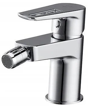 Cersanit Mille, stojanková bidetová batéria s kovovou zátkou odpadu, chrómová, S951-347