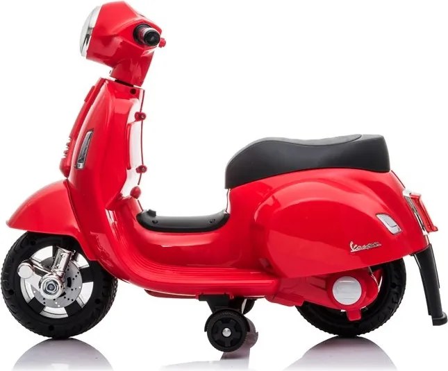 LEAN CARS Elektrický skúter Vespa GTS 300 Mini červený