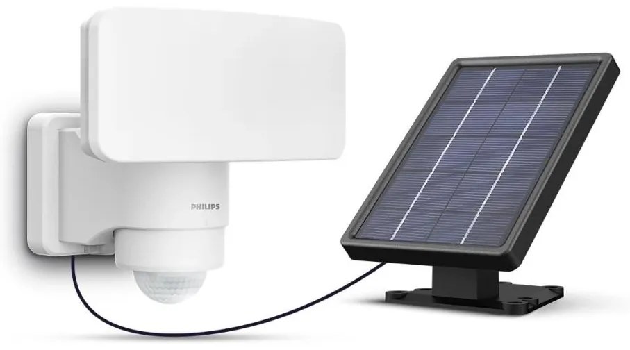 Philips - LED Solárne nástenné svietidlo so senzorom TYLUS LED/6W/3,7V 5000K IP44