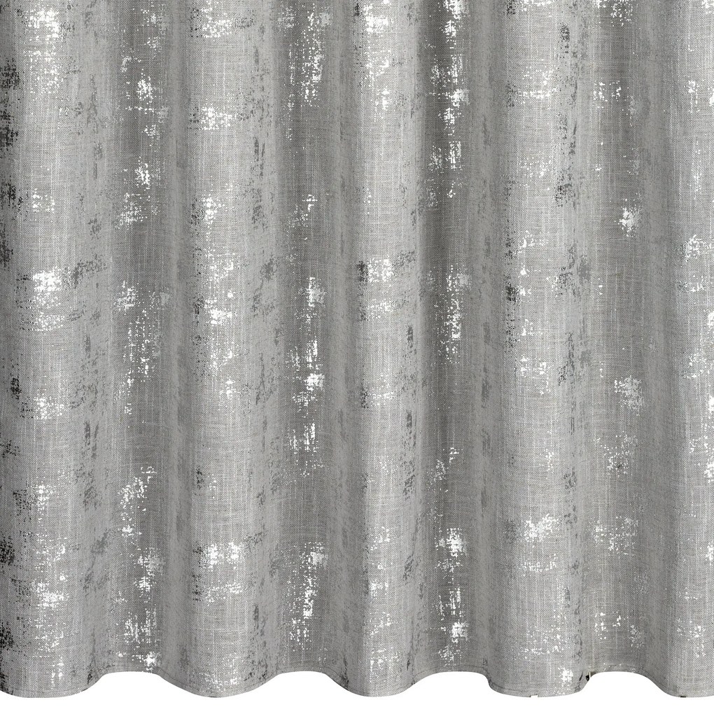 ZÁVES NA PÁSKE INES 140X270 CM STRIEBORNÁ