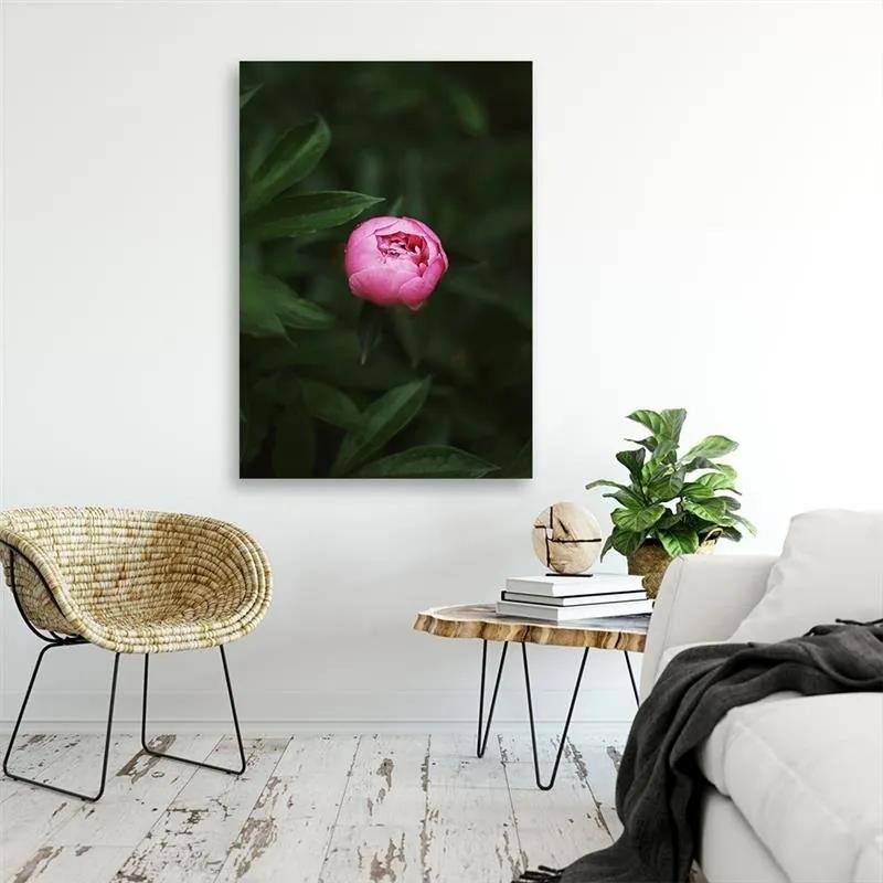 Gario Obraz na plátne Ružový kvet Rozmery: 40 x 60 cm