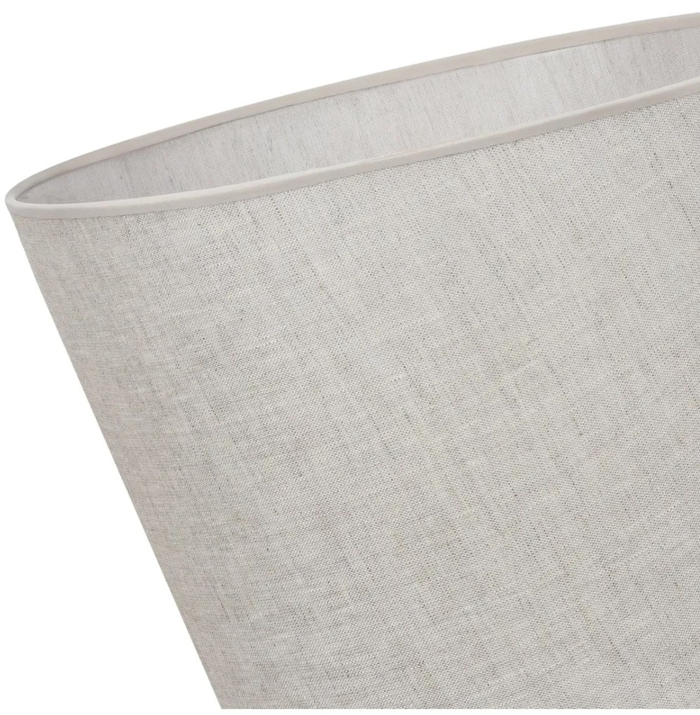 Závesné svietidlo Len1, 1x svetlobéžové textilné tienidlo, (fi 44 cm), b