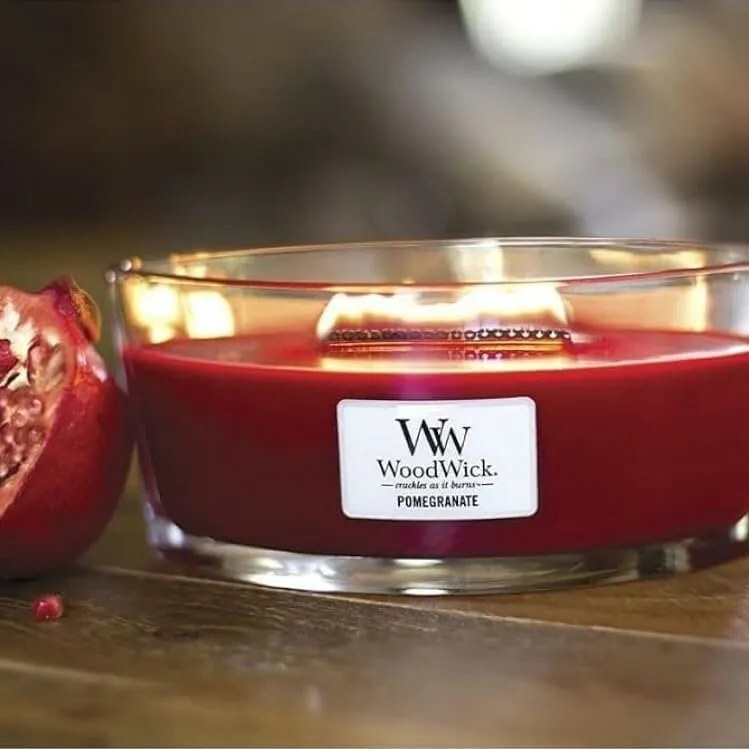 WoodWick Sviečka s vôňou granátového jablka, 453 g