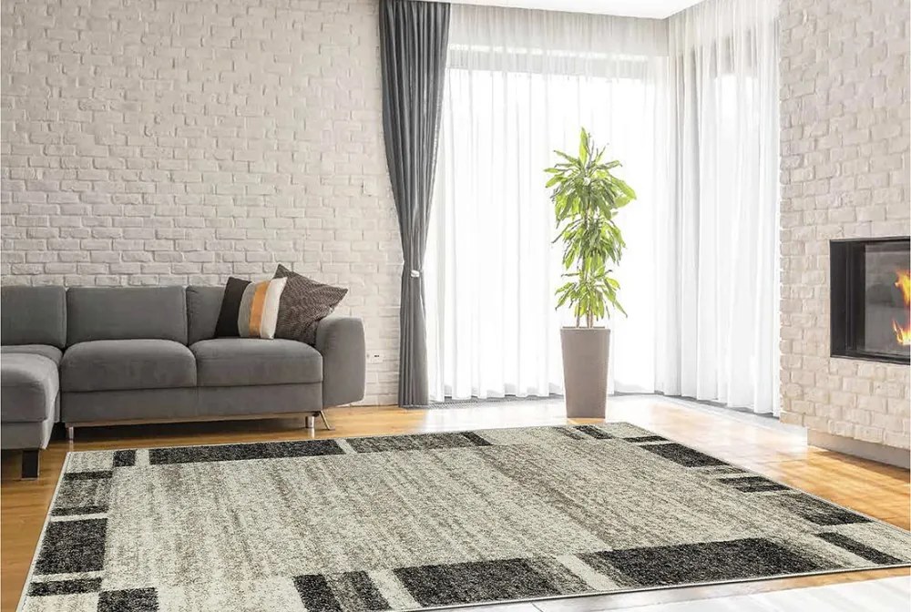 B-line, Kusový koberec Phoenix 6004-244, 200x300, béžová, obývacia izba