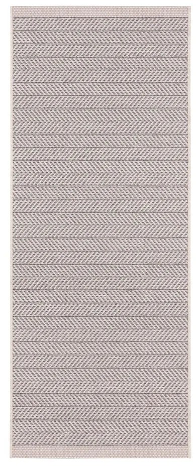 Sivobéžový vonkajší koberec Bougari Caribbean, 70 x 200 cm
