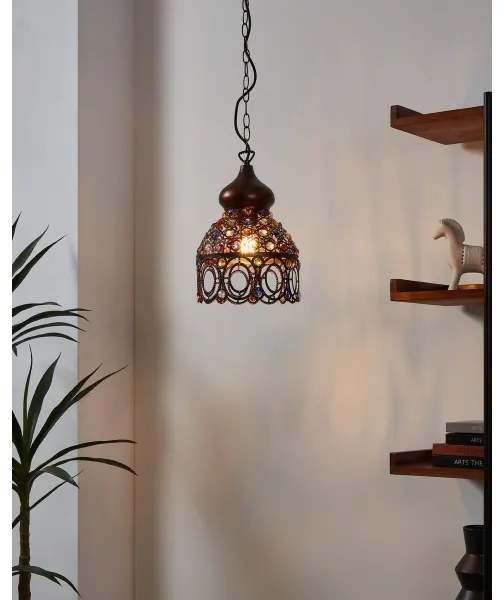 Eglo 49765 - Závesné svietidlo JADIDA 1xE27/60W